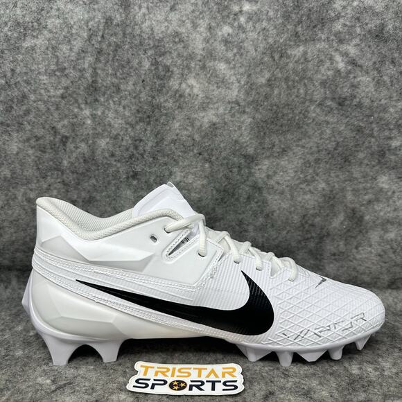 Nike Vapor Edge Elite 360 2 Football Cleats Mens Sz 12.5 White Black FZ4268-100 - Picture 4 of 8